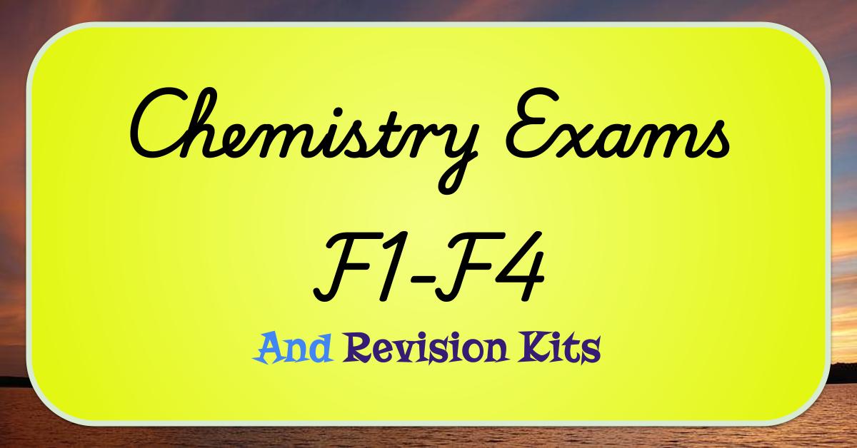 CHEMISTRY EXAMS
