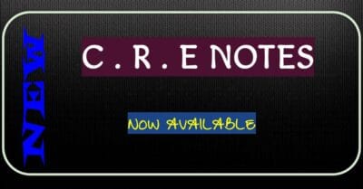 CRE NOTES
