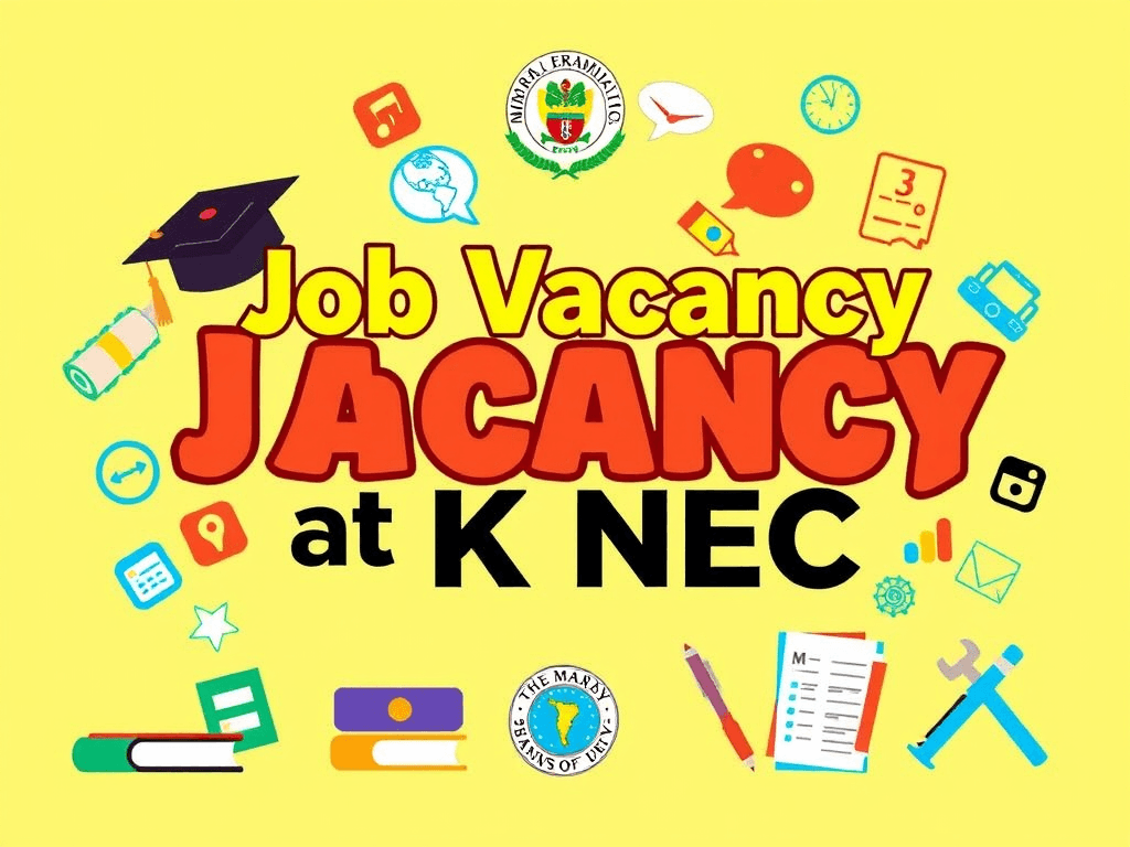 vacancy from knec