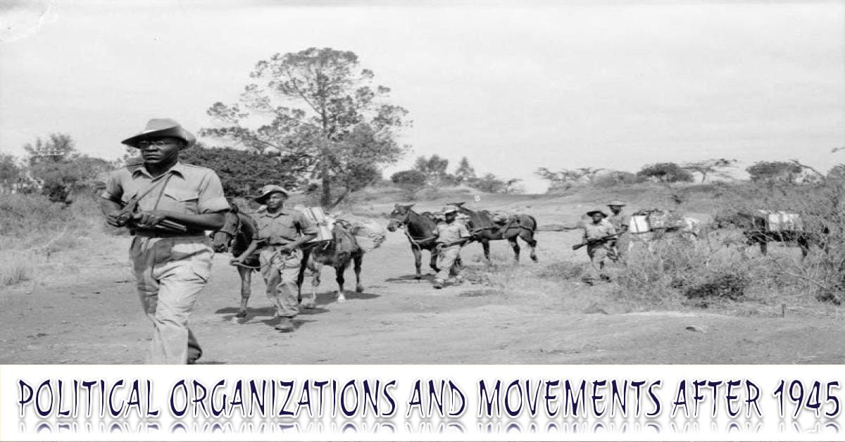 Self-Assessment Test: Constitutional Changes in Kenya Leading to Independence