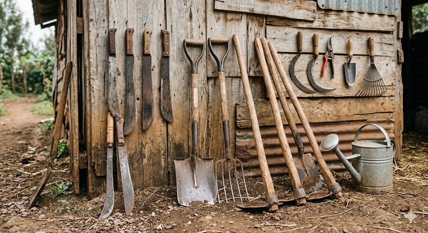 Farm tools and equipment